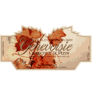 Genevoisie Chardonnay de Peissy Trockener Schaumwein, traditionelle Methode Genevoisie Chardonnay de Peissy Trockener Schaumwein, traditionelle Methode